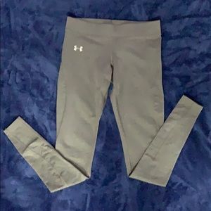 Under armour cold gear grey fitted leggings